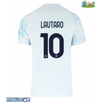Inter Milan Lautaro Martinez #10 Bortedrakt 2025-26 Kortermet